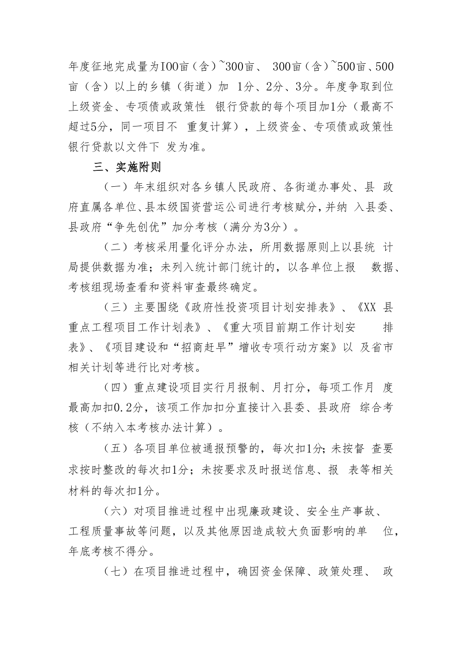 XX县扩大有效投资考核办法（全套）.docx_第3页