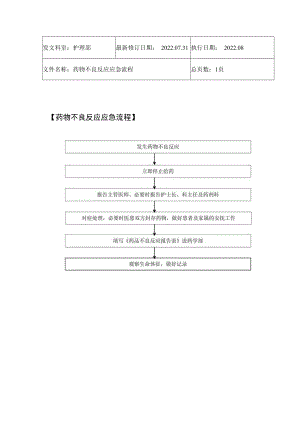 2022年9月《药物不良反应应急流程》.docx