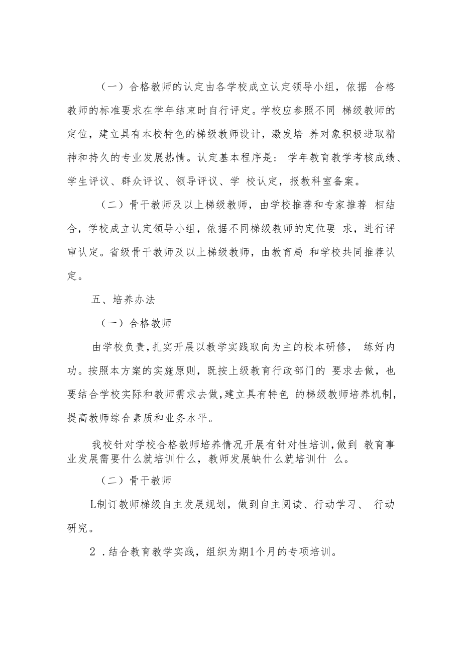 XX学校学校梯级教师队伍建设管理考核方案.docx_第3页