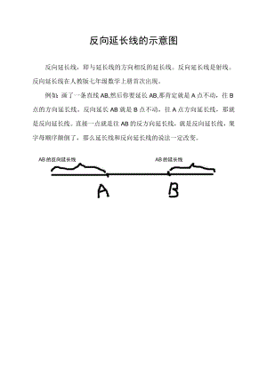 反向延长线的示意图.docx