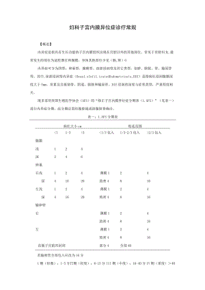 妇科子宫内膜异位症诊疗常规.docx