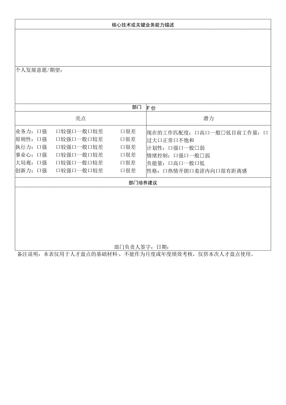 人才盘点表(参考模板).docx_第2页
