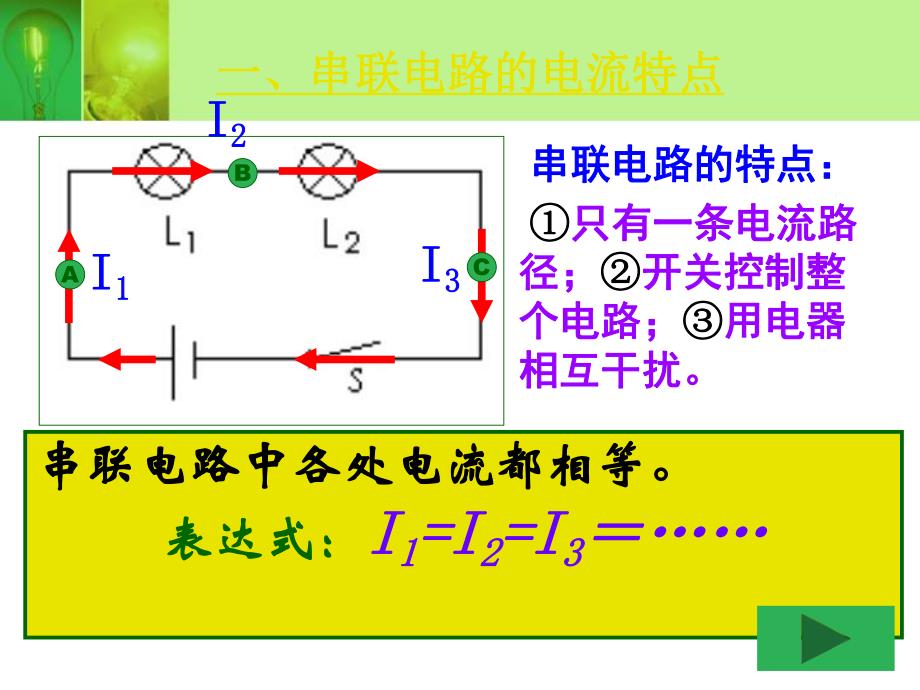 探究串并联电路中电流的规律3.ppt_第3页