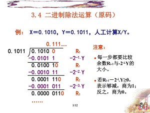 第03章34二进制除法运算.ppt