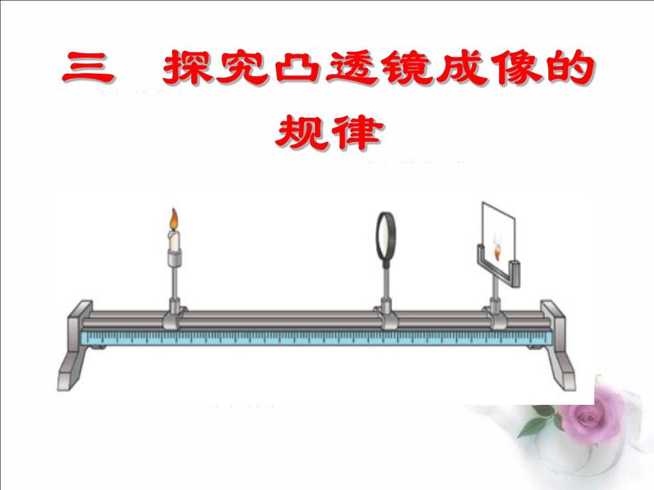 探究凸透镜成像规律pptflash优质课教学课件.ppt_第1页