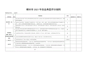 郴州市2021年创业典型评分细则推荐县市区盖章.docx