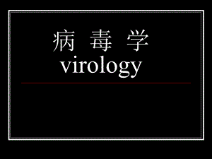 病毒学virology名师编辑PPT课件.ppt