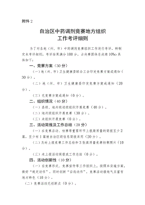 中药调剂竞赛地方组织工作考评细则.docx