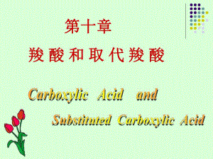 第10章羧酸和取代羧酸.ppt