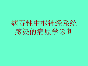 病毒性颅内感染的病因学诊断.ppt