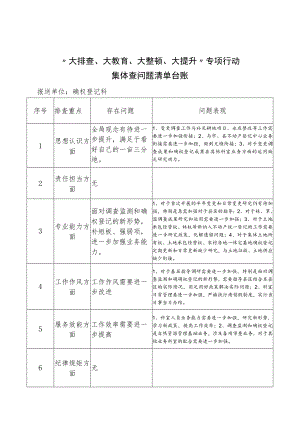 (确权登记科)排查问题清单.docx