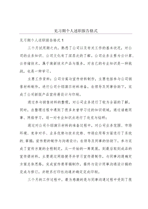 见习期个人述职报告格式.docx