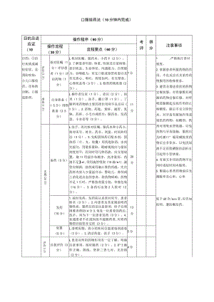 口服给药法（10分钟内完成）.docx