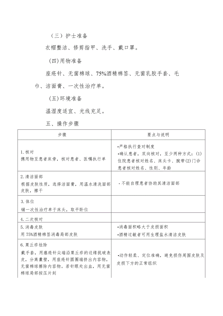 粟丘疹祛除法操作技术.docx_第2页