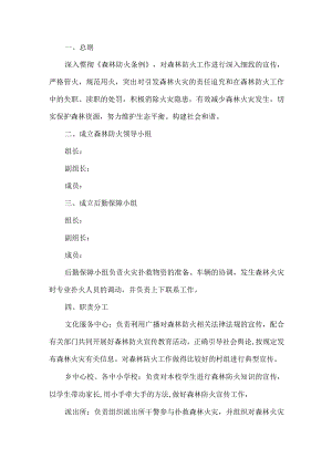 冬季森林防火工作方案.docx