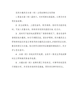 医院冷藏药品冰箱（柜）出现故障的应急预案.docx