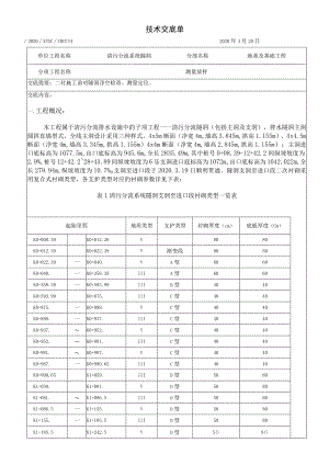 隧洞二次衬砌测量放样施工技术交底—孙振华、韩慧斌.docx