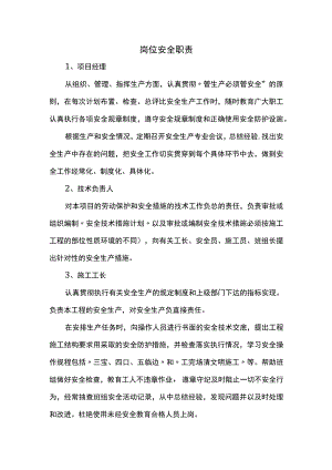 岗位安全职责.docx