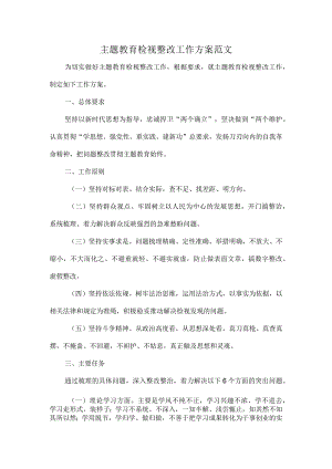 主题教育检视整改工作方案范文.docx