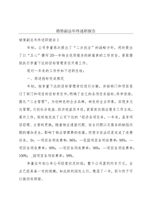 销售副总年终述职报告.docx