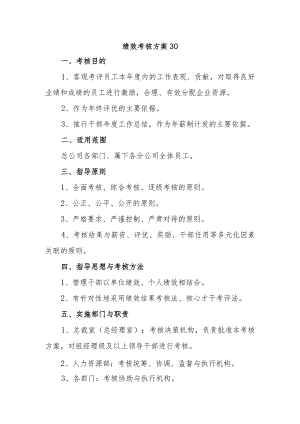 绩效考核方案30.docx