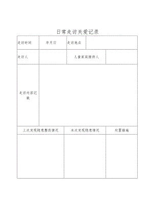 日常走访关爱记录.docx