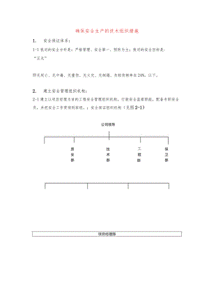 确保安全生产的技术组织措施.docx