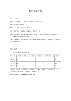 门店薪酬方案.docx