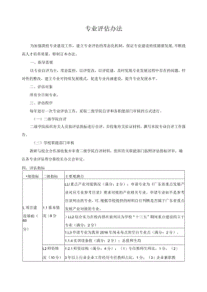 专业评估办法.docx