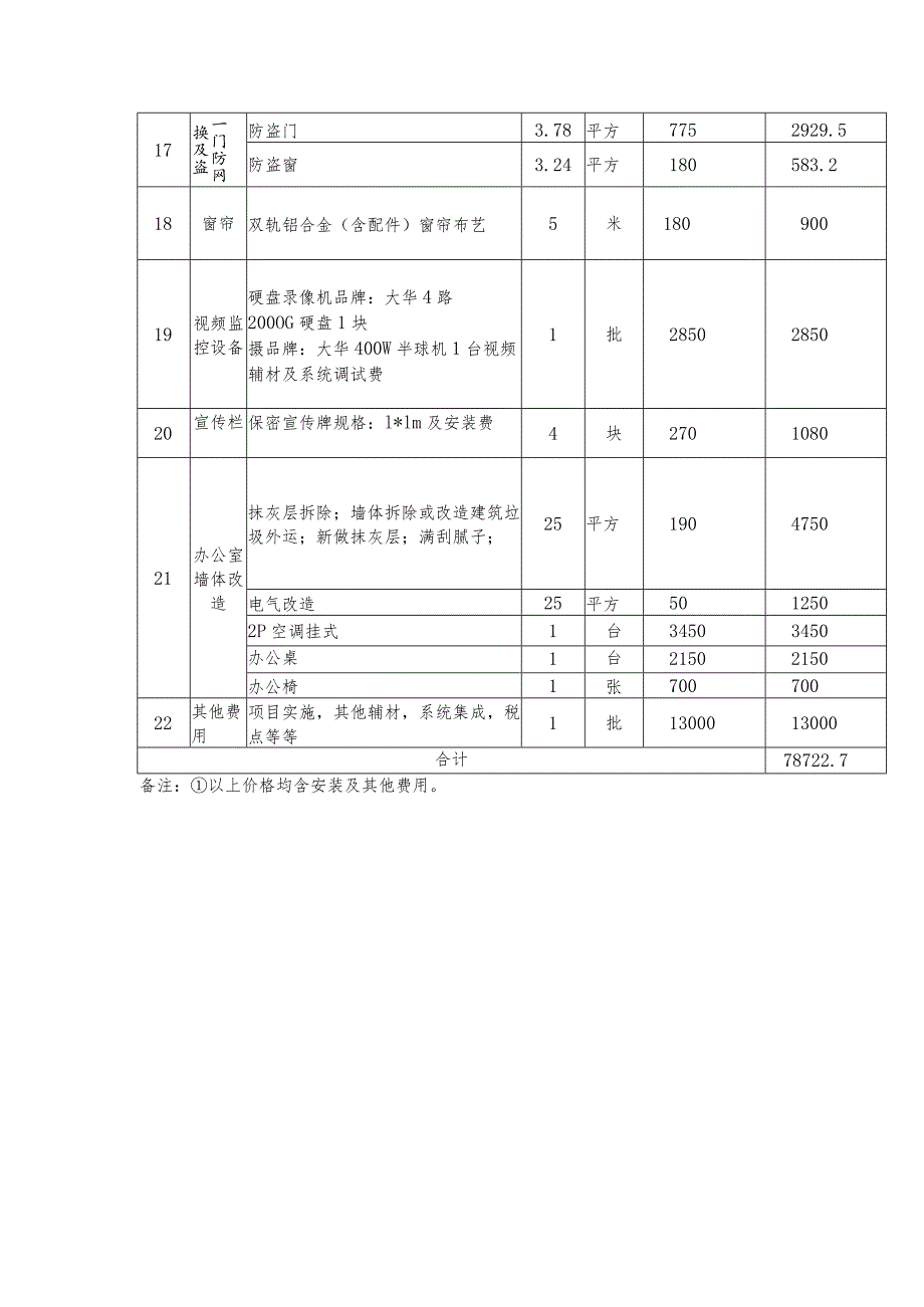 造价预算清单表.docx_第3页