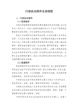 行政执法程序及流程图.docx