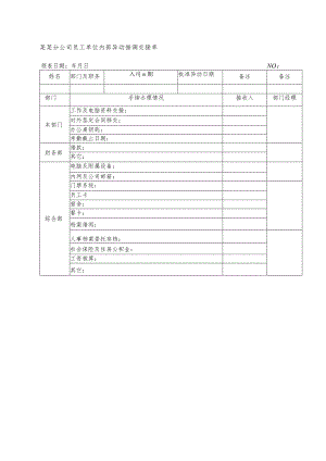 某某分公司员工单位内部异动借调交接单.docx