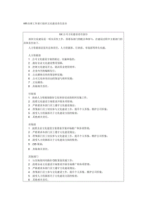 HR经理工作部门组织文化建设责任范本.docx