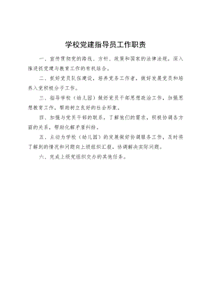 学校党建指导员工作职责.docx