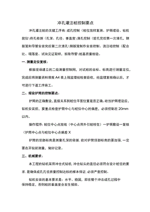 冲孔灌注桩控制要点.docx