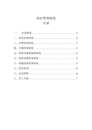 项目部管理制度.docx