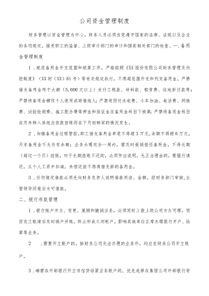 公司资金管理制度.docx