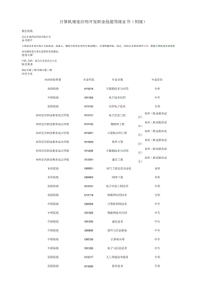 计算机视觉应用开发职业技能等级证书初级.docx