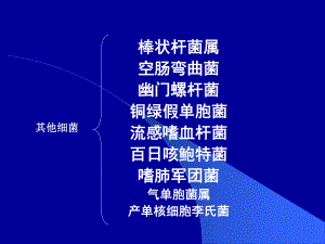 第17章其它细菌.ppt