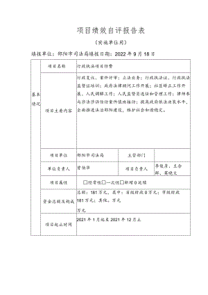 项目绩效自评报告表.docx