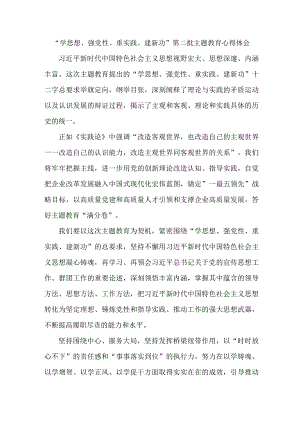 电视台台长学思想、强党性、重实践、建新功第二批主题教育个人心得体会 合计5份.docx