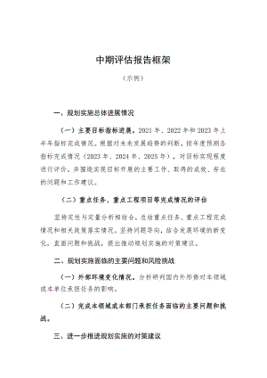 中期评估报告框架.docx