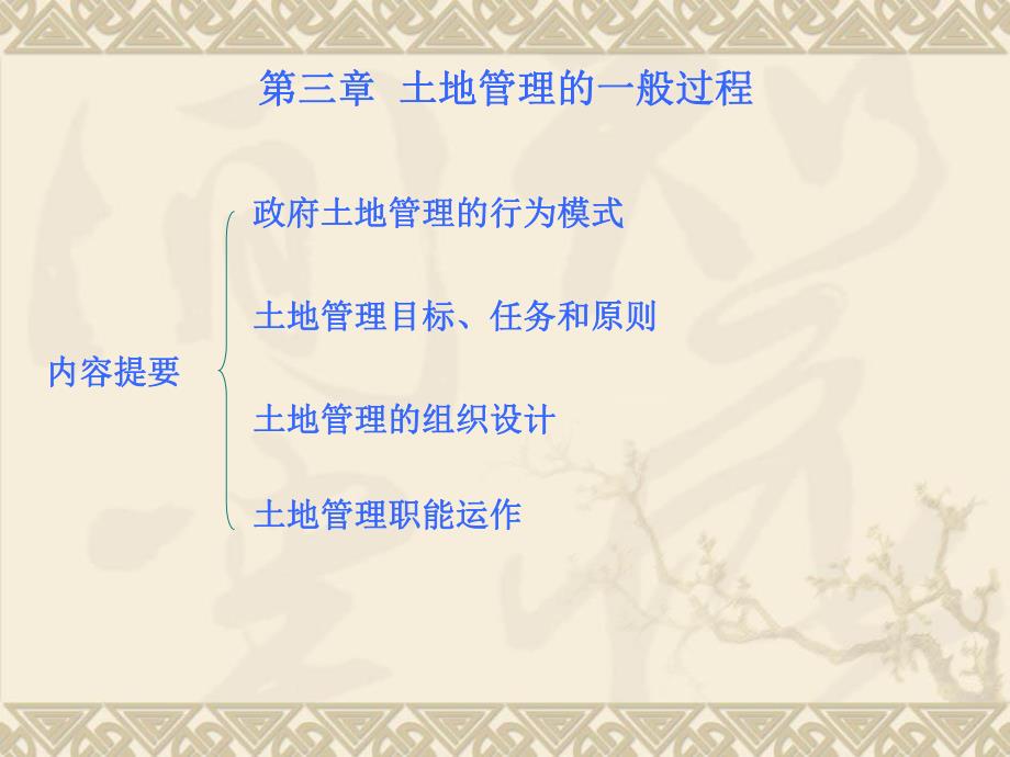 土地管理的一般过程.ppt_第1页