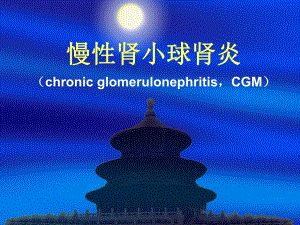 慢性肾小球肾炎ppt课件.ppt