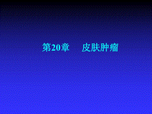 第20章皮肤肿瘤.ppt