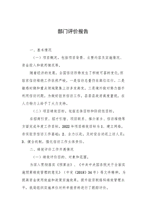 部门评价报告.docx