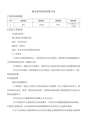 触电事故现场处置方案.docx