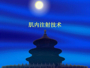 肌肉注射技术 .ppt