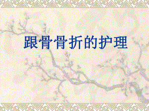 跟骨骨折病人的护理.ppt