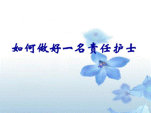 如何做好一名责任护士.ppt